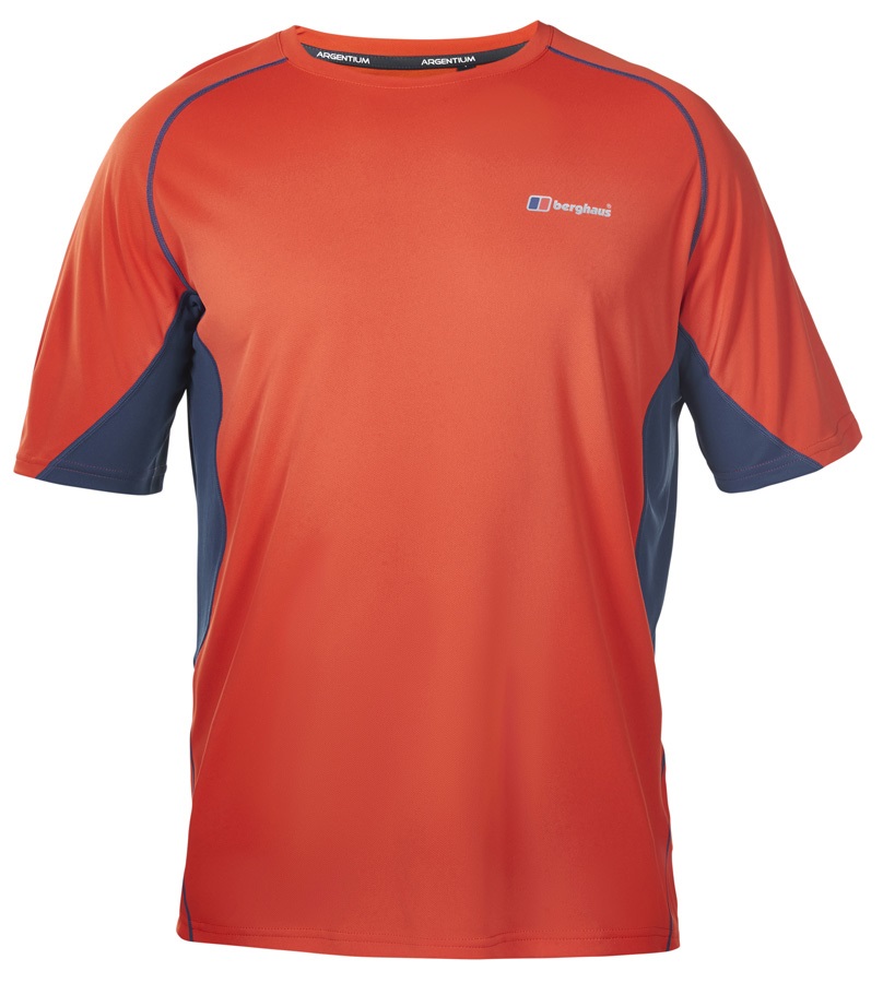 Berghaus Men's Tech Tee SS Technical TShirt XXL Volcano